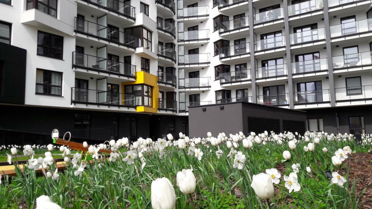 Newburg Apartments Wolska Varsavia Esterno foto